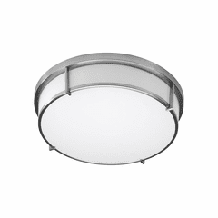 Oxygen iO 2-LT LED Ceiling Mount - Satin Nickel - 3-689-24
