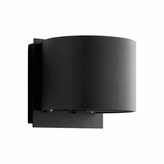 Oxygen Kaldor 2-LT LED Exterior Wall Light - Black - 3-734-15