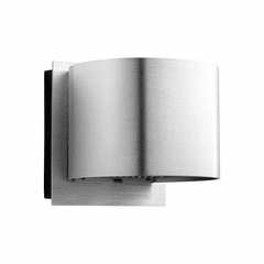 Oxygen Kaldor 2-LT LED Exterior Wall Light - Brushed Aluminum - 3-734-16