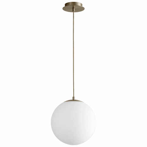 Oxygen Luna 1-LT LED Pendant - Aged Brass - 3-673-40