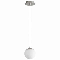 Oxygen Luna 1-LT LED Pendant - Polished Chrome - 3-670-20