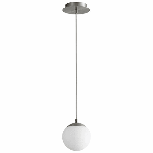 Oxygen Luna 1-LT LED Pendant - Satin Nickel - 3-670-24
