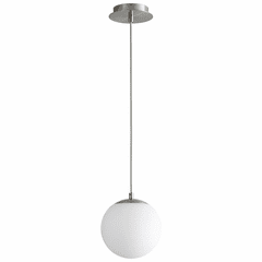 Oxygen Luna 1-LT LED Pendant - Satin Nickel - 3-671-24