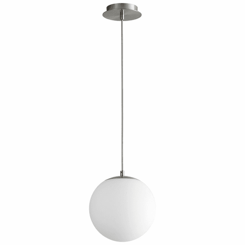 Oxygen Luna 1-LT LED Pendant - Satin Nickel - 3-672-24