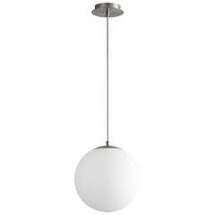 Oxygen Luna 1-LT LED Pendant - Satin Nickel - 3-673-24