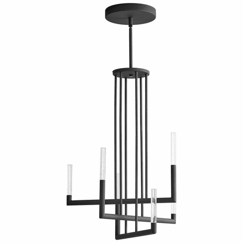 Oxygen Luster 6-LT LED Chandelier - Black - 3-24-15