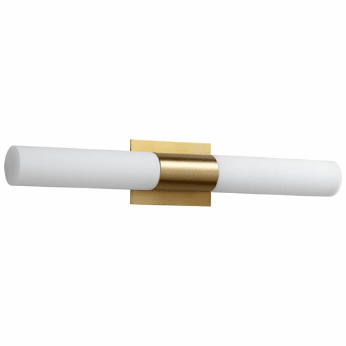 Oxygen Magneta 2-LT LED Bath Vanity - Aged Brass - 3-590-140
