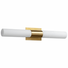 Oxygen Magneta 2-LT LED Bath Vanity - Aged Brass - 3-590-140