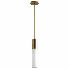 Oxygen Magnum 1-LT LED Pendant - Aged Brass - 3-653-140