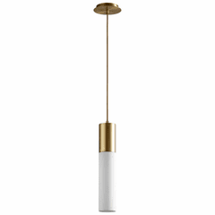 Oxygen Magnum 1-LT LED Pendant - Aged Brass - 3-653-40