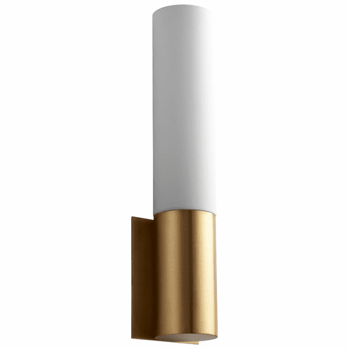 Oxygen Magnum 1-LT LED Wall Sconce - Aged Brass - 3-518-40