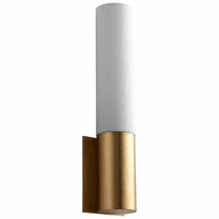 Oxygen Magnum 1-LT LED Wall Sconce - Aged Brass - 3-518-40