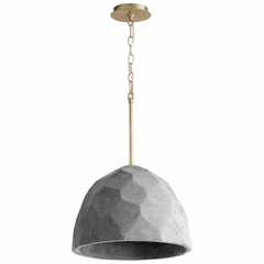 Oxygen Maria 16" 1-LT Pendant - Aged Brass/Dark Gray - 3-663-1540 Oxygen Maria 16" 1-LT Pendant - Aged Brass/Dark Gray - 3-663-1540