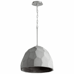 Oxygen Maria 16" 1-LT Pendant - Satin Nickel/Gray - 3-663-1624