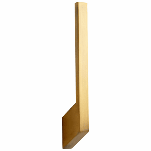 Oxygen Mirage 1-LT LED Wall Sconce - Aged Brass - 3-516-40