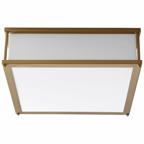 Oxygen Modulo 2-LT LED Ceiling Mount - Aged Brass - 3-683-40