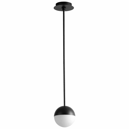 Oxygen Mondo 1-LT LED Pendant - Black - 3-6900-15