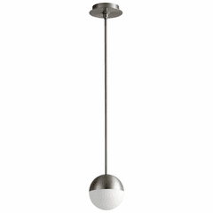 Oxygen Mondo 1-LT LED Pendant - Satin Nickel - 3-6900-24