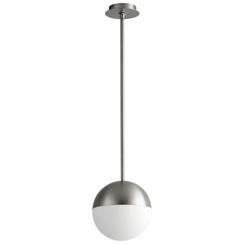 Oxygen Mondo 1-LT LED Pendant - Satin Nickel - 3-6902-24