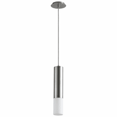 Oxygen Opus 1-LT LED Pendant - Satin Nickel - 3-654-24