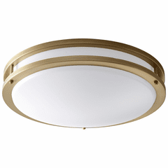 Oxygen Oracle 1-LT LED Ceiling Mount - Aged Brass - 3-619-40