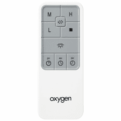 Oxygen Oslo Ceiling Fan Remote Control - White - 3-8-1000-0