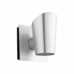 Oxygen Pilot 2-LT LED Exterior Wall Light - Brushed Aluminum - 3-732-16