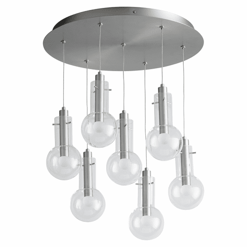 Oxygen Primo 7-LT Pendant - Satin Nickel - 3-674-24