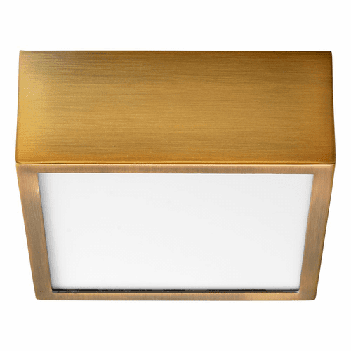 Oxygen Pyxis 1-LT LED Ceiling Mount - Aged Brass - 3-610-40