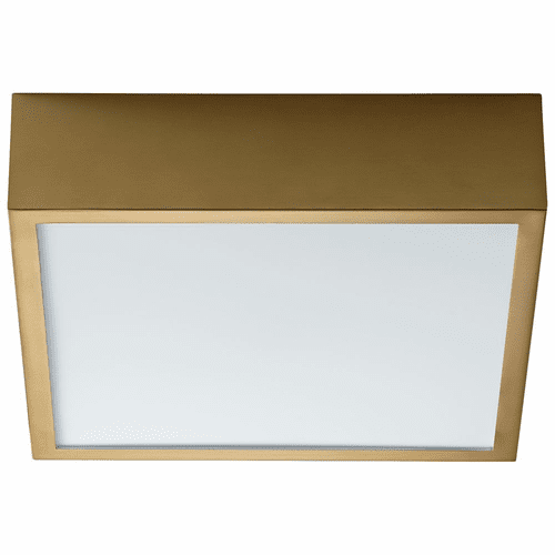 Oxygen Pyxis 1-LT LED Ceiling Mount - Aged Brass - 32-612-40
