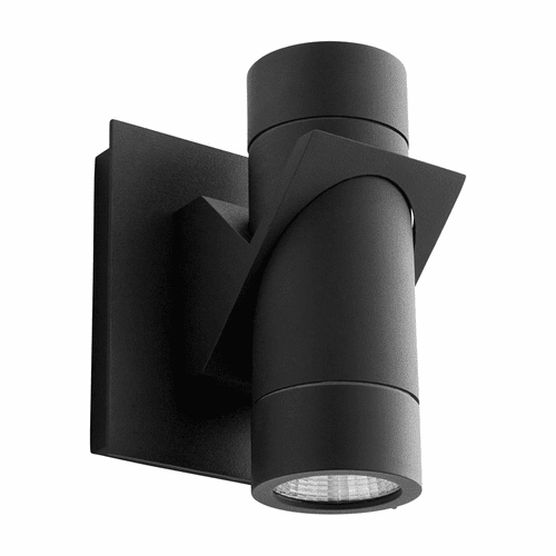 Oxygen Razzo 2-LT LED Exterior Wall Light - Black - 3-746-15