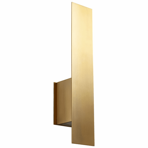 Oxygen Reflex 2-LT LED Wall Sconce - Aged Brass - 3-504-40