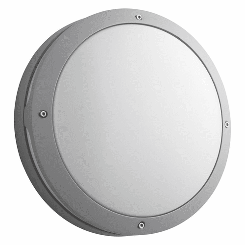 Oxygen Regio 2-LT LED Exterior Wall Light - Grey - 3-719-16