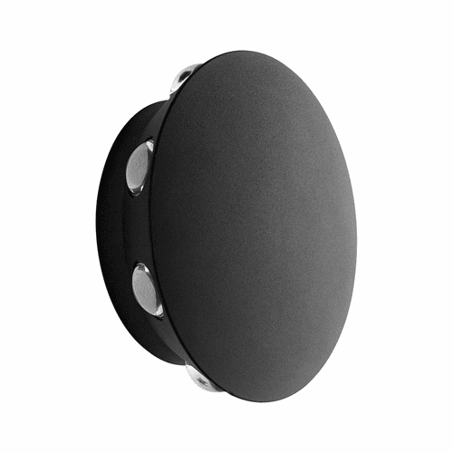 Oxygen Rickie 8-LT LED Exterior Wall Light - Black - 3-747-15