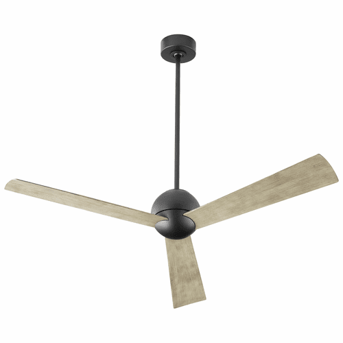 Oxygen Rondure 54" 3-Blade Ceiling Fan - Black - 3-114-15