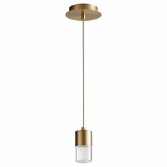 Oxygen Spirit 1-LT LED Pendant - Aged Brass - 3-68-40