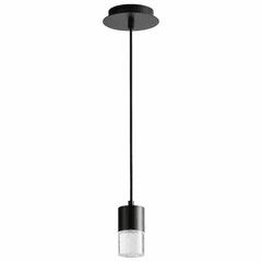 Oxygen Spirit 1-LT LED Pendant - Black - 3-68-15