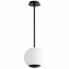 Oxygen Terra 1-LT LED Pendant - Black - 3-690-15