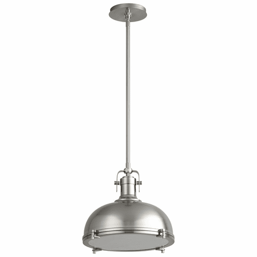 Oxygen Vida 1-LT LED Pendant - Satin Nickel - 3-6203-24