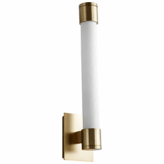 Oxygen Zenith 1-LT LED Wall Sconce - Aged Brass - 3-556-40