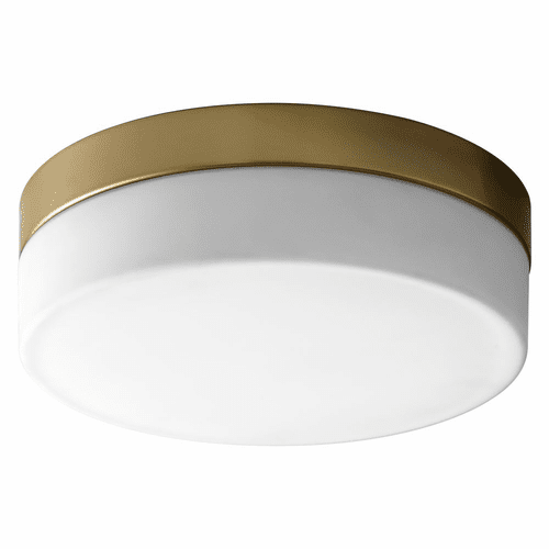 Oxygen Zuri 1-LT LED Ceiling Mount - Aged Brass - 32-631-40