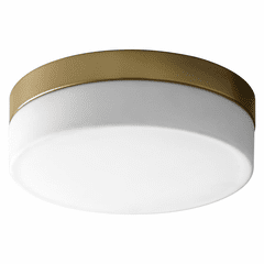 Oxygen Zuri 1-LT LED Ceiling Mount - Aged Brass - 32-631-40
