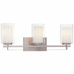 Parsons Studio 3-LT Bath Light - Brushed Nickel - 6103-84 Parsons Studio 3-LT Bath Light - Brushed Nickel - 6103-84