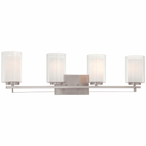 Parsons Studio 4-LT Bath Light - Brushed Nickel - 6104-84