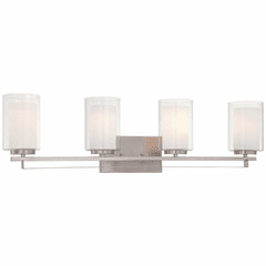 Parsons Studio 4-LT Bath Light - Brushed Nickel - 6104-84