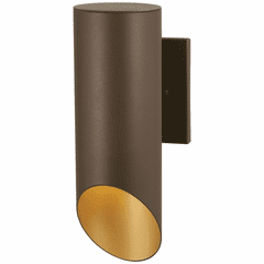 Pineview Slope Outdoor Wall Mount - Sand Bronze W/Gold - 72611-287G