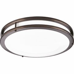 Progress 1-LT 14" LED Flush Mount - Urban Bronze - P7253-17430K9