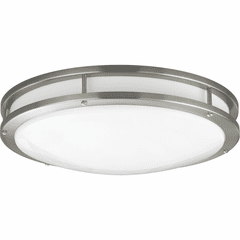 Progress 1-LT 17-3/4" LED Flush Mount - Brushed Nickel - P7250-0930K9