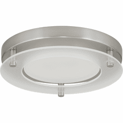 Progress 1-LT 7-1/4" LED Decorative Flush Mount - Brushed Nickel - P8147-09-30K