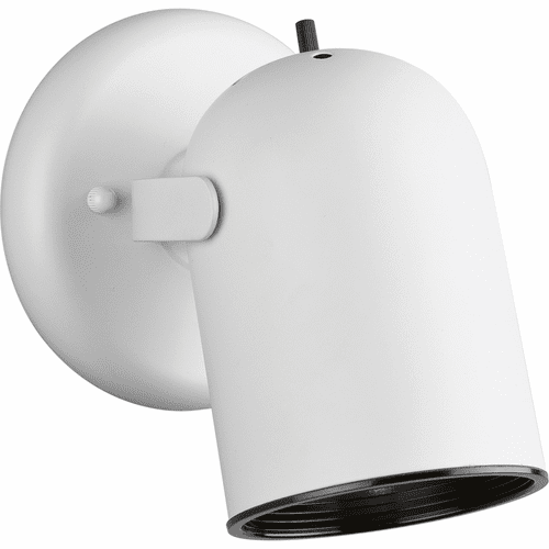 Progress 1-LT Multi Directional Wall Fixture with On/Off switch - White - P6155-30